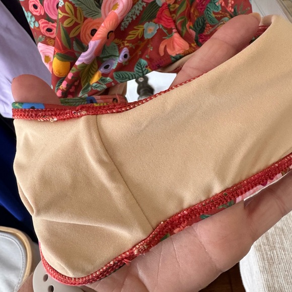 Summersalt The Ruffle Backflip Rifle Paper print 18 LONG TORSO. Worn once. - Picture 5 of 5